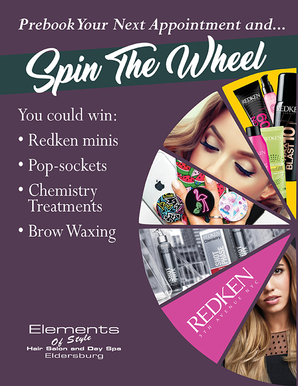 eos prebook spin wheel (2) - Elements of Style Salon